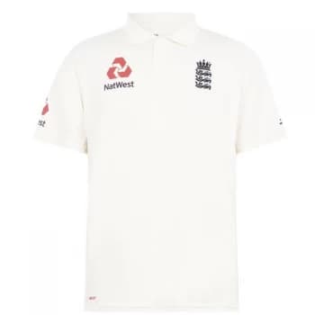 New Balance England Cricket Replica Test Shirt - White
