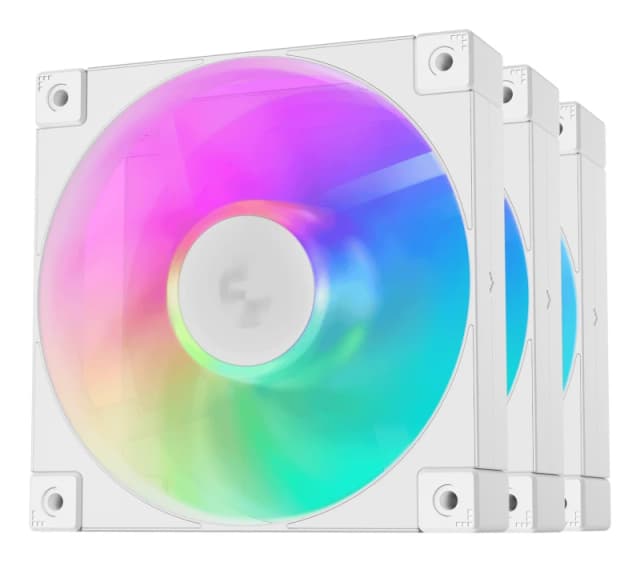 DeepCool DeepCool FD12 ARGB WH-3 in 1 Computer case Fan 12cm White 3 pc(s) R-FD12-WHAPN3-G