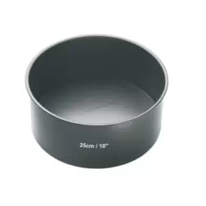 MasterClass Non Stick Loose Base Deep Cake Pan Round 26.5cm Grey