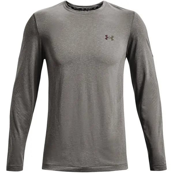 Under Armour Armour Rush Seamless T Shirt Mens - Grey S