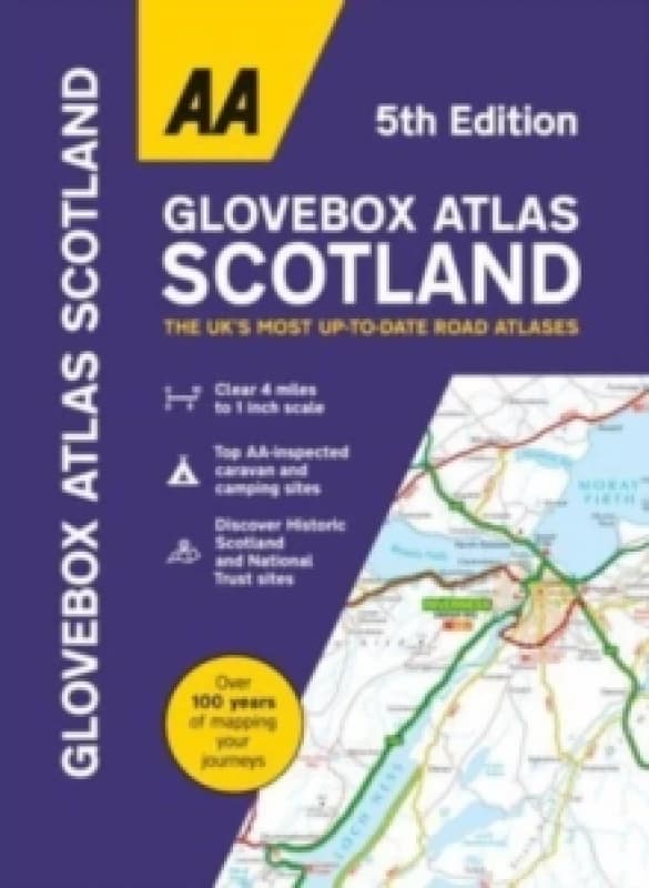 AA Glovebox Atlas Scotland Paperback / softback