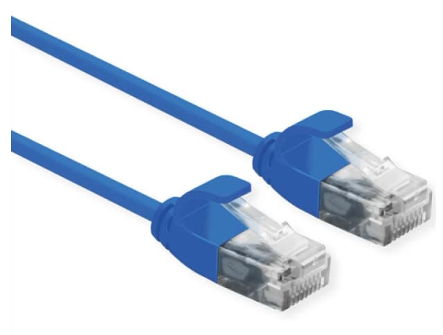 ROLINE 21.15.3946 networking cable Blue 3m Cat6a U/UTP (UTP)