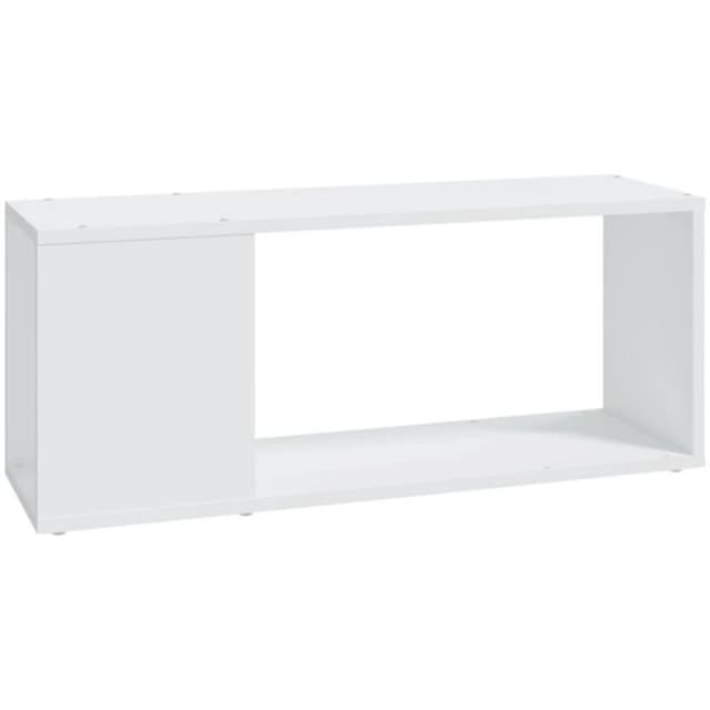 VIDAXL TV Cabinet White 80x24x32cm Engineered Wood Vidaxl 8720286650639