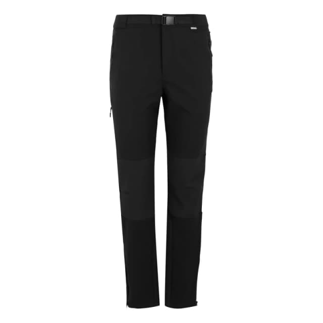 Regatta Regatta Men Montorn Durable Water-Repellent Walking Trousers in Jet Black Size: 30R Jet Black 30R Male 5063516156420
