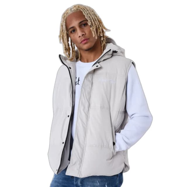 Project X Paris Hooded sleeveless jacket Project X Paris Gris Male S