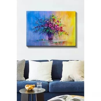 Kanvas Tablo (70 x 100) - 37 Multicolor Decorative Canvas Painting