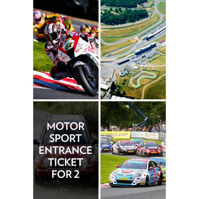 Activity Superstore Motor Sport Entrance Ticket for Two None unisex One Size