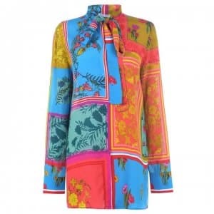 Escada Foulard Floral Printed Blouse - 1951