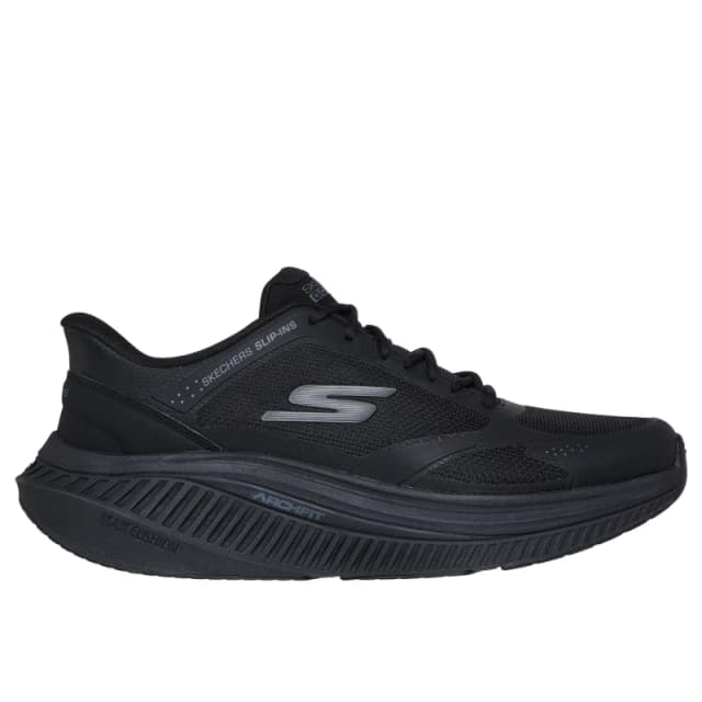 Skechers Mens Go Walk Max Cushioning Slip On Runners Black male 8 (42)