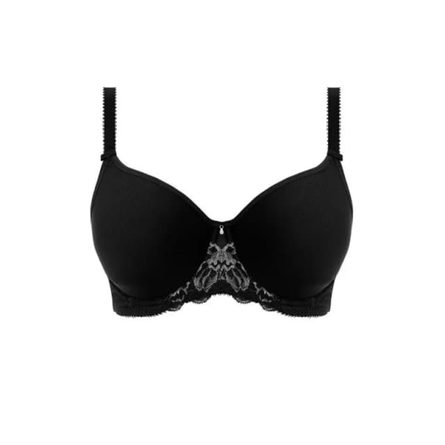 Fantasie Womens underwired molded bra Fantasie Aubree Spacer Noir Female 95E