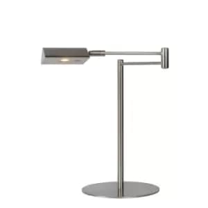 Nuvola Classic Desk Lamp - Ø20cm - LED Dim. - 1x9W 3000K - Satin Chrome