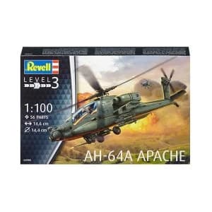AH-64A Apache 1:100 Revell Model Kit