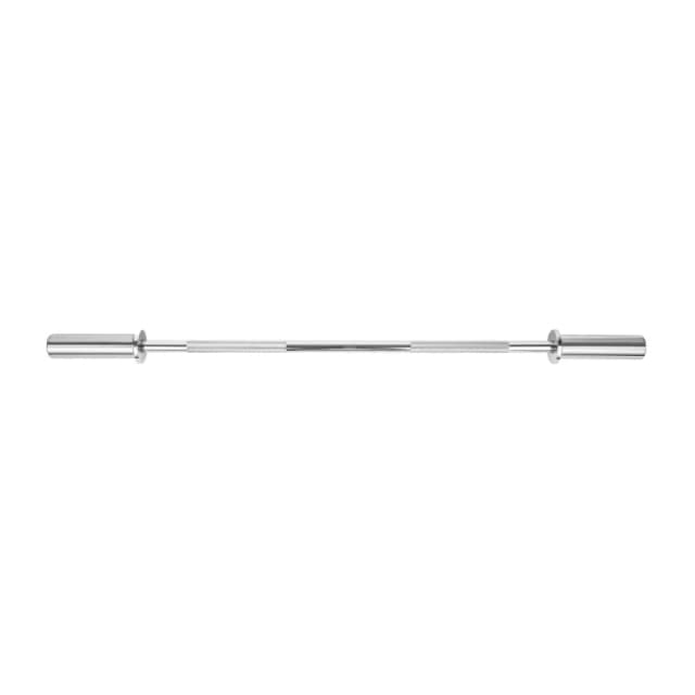 Phoenix Fitness Straight Barbell Bar 4ft; standard 1 Inch;, Silver RY2215