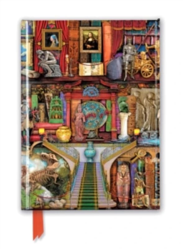 Aimee Stewart: Museum Bookshelves (Foiled Journal) Notebook / blank book