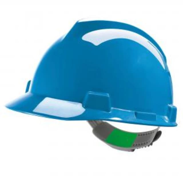 MSA V - Gard Safety Helmet Blue