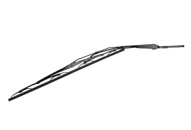 IVECO 504086799 Wiper blade Front, Bracket wiper blade without spoiler, with integrated washer fluid jet Wiper Blade (298)