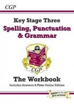Spelling Punctuation and Grammar for Ks3 - Workbook with Answers and Online Edition Hardback
