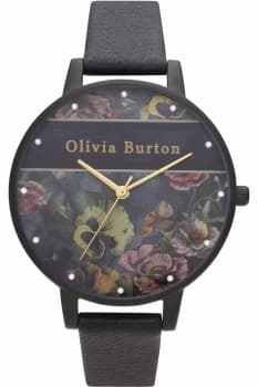 Varsity Matte Black & Gold Details Watch OB16VS05