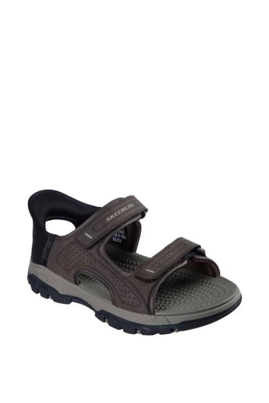 Debenhams Debenhams Men TRESMEN Two Strap Open Toe Slip-Ins Sandal Chocolate Size: 7 chocolate 7 Male 197976354784