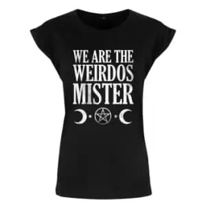 Grindstore Womens/Ladies We Are the Weirdos T-Shirt (3XL) (Black/White)