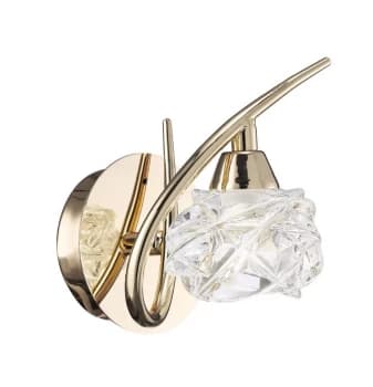 Wall Lamp Switched 1 Light G9, French Gold