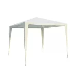 Outsunny 2.7 x 2.7m Garden Gazebo - White