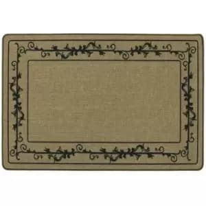 Elegance Range Border Indoor Mat 50 x 75cm - JVL