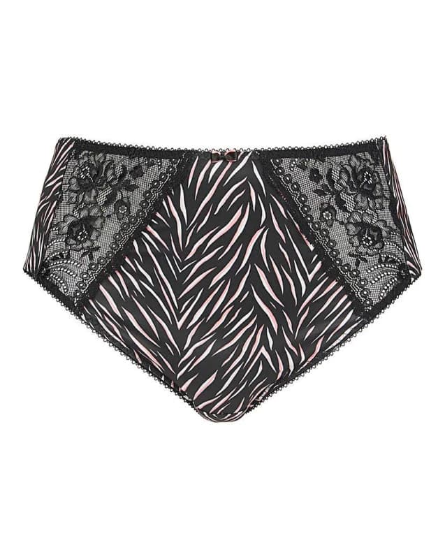 Elomi Morgan Full Brief Serengeti Black female