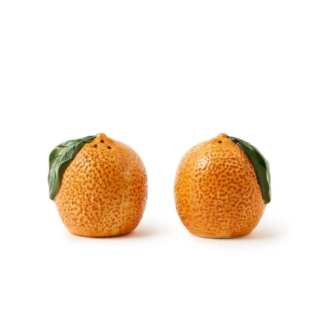 Biba Biba Orange Salt & Pepper Shaker Set Orange One Size