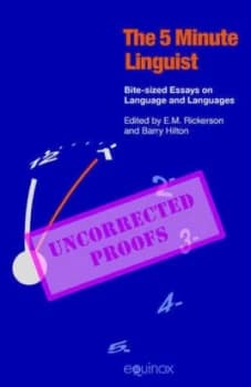 The Five-Minute Linguist by E.M. Rickerson Book