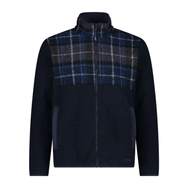 Wooltech zip-up fleece CMP Noir Male L