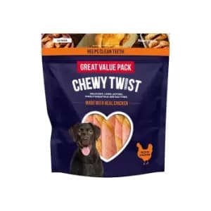 Rosewood Chewie Twists Chicken Dog Treats 15Pcs 345g