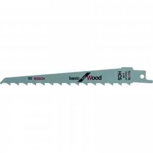 Bosch S617K Wood Cutting Reciprocating Saw Blades Pack of 5
