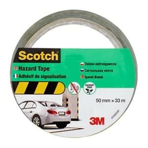 Scotch Black & yellow Tape (L)33m (W)50mm