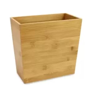 Bamboo Waste Paper Bin M&W