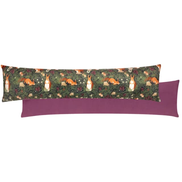 Furn furn. Pineberry Forest Velvet Draught Excluder Multi