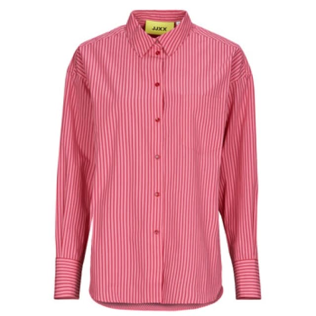 jack & jones Long sleeve shirt poplin woman Jack & Jones Jamie Relaxed Rouge Female S