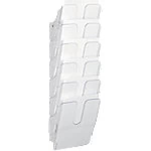Durable Literature Display Flexiplus 6 A4 Transparent 24.7 x 10 x 74.5 cm