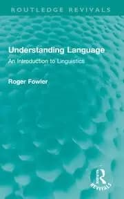 Understanding Language An Introduction to Linguistics