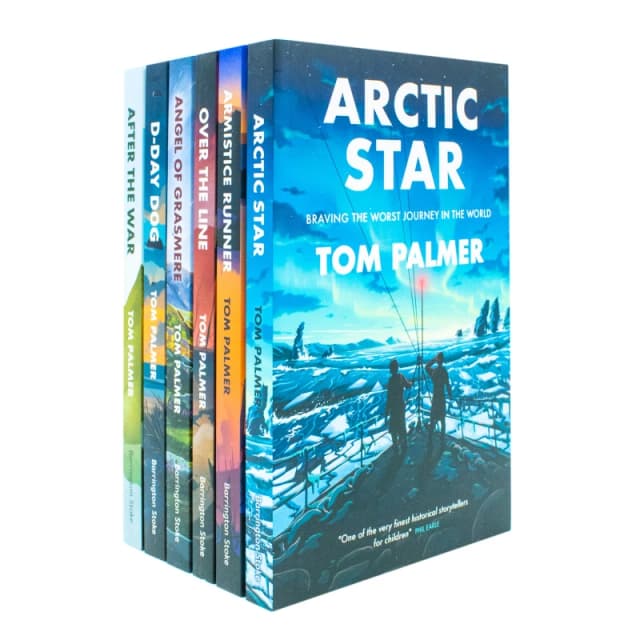 Tom Palmer Conkers Series Complete 6 Book Set Armistice Runner, D-Day Dog, After The War Tom Palmer Books