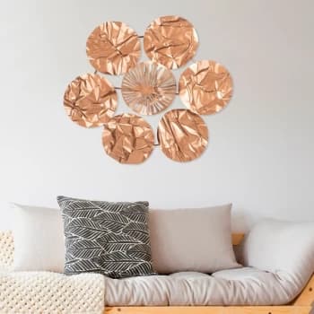 Nostalgia Multicolor Decorative Metal Wall Accessory