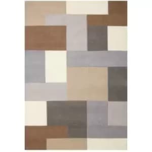 Oriental Weavers Lexus Neutral Rug - 120x170cm, Wool, Geometric - Beige