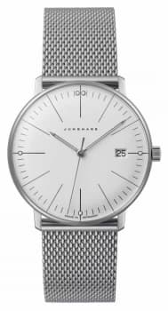 Junghans Max Bill Womens Stainless Steel Mesh Bracelet Watch