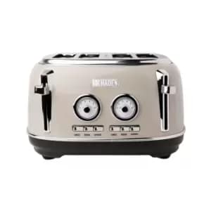 Haden Jersey 4 Slice Toaster 198747 in Putty