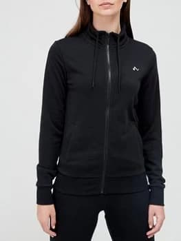 Only Play High Neck Zip Thru Jacket - Black, Size S, Women