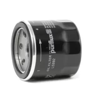 PURFLUX Oil filter LS892 Engine oil filter FORD,RENAULT,HYUNDAI,Econovan Kastenwagen (KAA),Econovan (KBA, KCA),Arkana I (LCM_),i10 (PA)