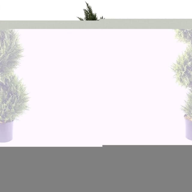 Leaf Sprial Tree Artificial Topiary 120cm Cypress Botanik Green