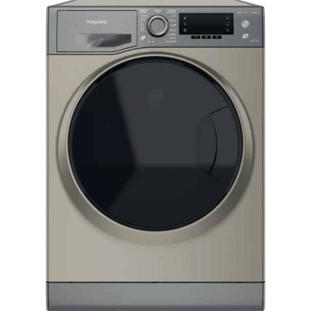 Hotpoint ActiveCare 10KG Wash 7kg Dry 1400RPM Washer Dryer - Energy Saving Steam - Graphite NDD10748GDAUK Graphite