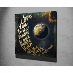 KC179 Multicolor Decorative Canvas Painting