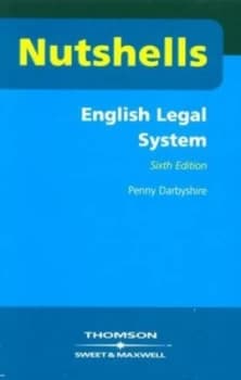 English Legal System in a Nutshell by Penny Darbyshire Book